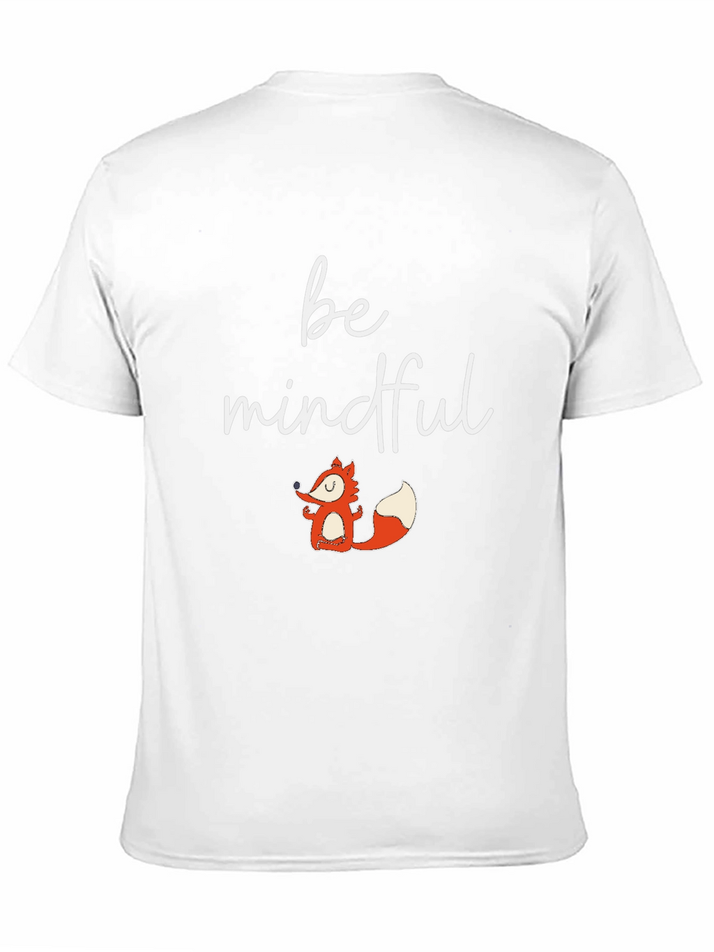 Be Mindful Fox Graphic T-Shirt
