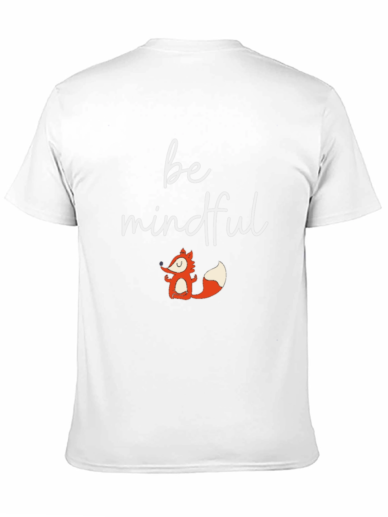 Be Mindful Fox Graphic T-Shirt