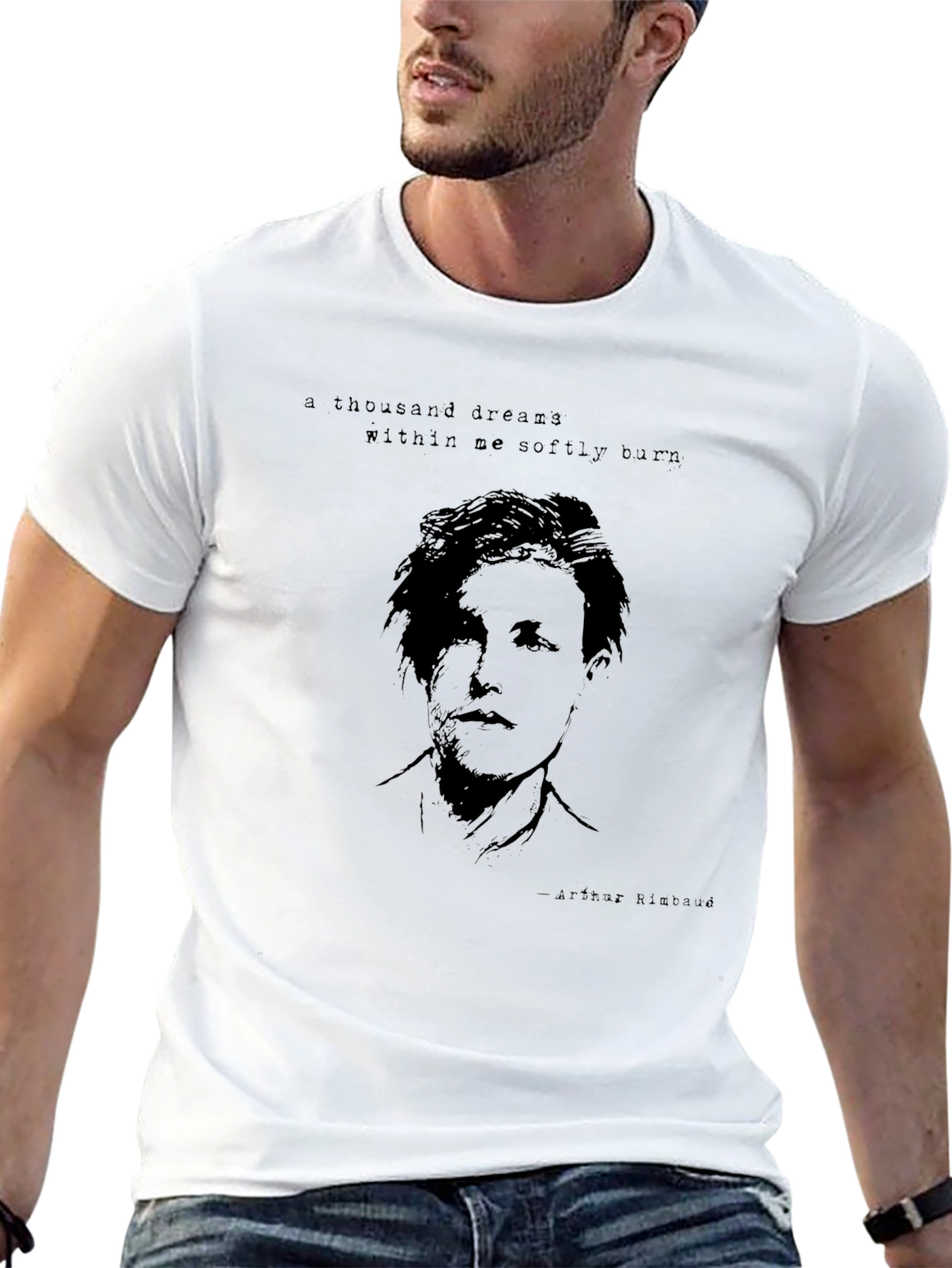 Arthur Rimbaud Graphic T-Shirt
