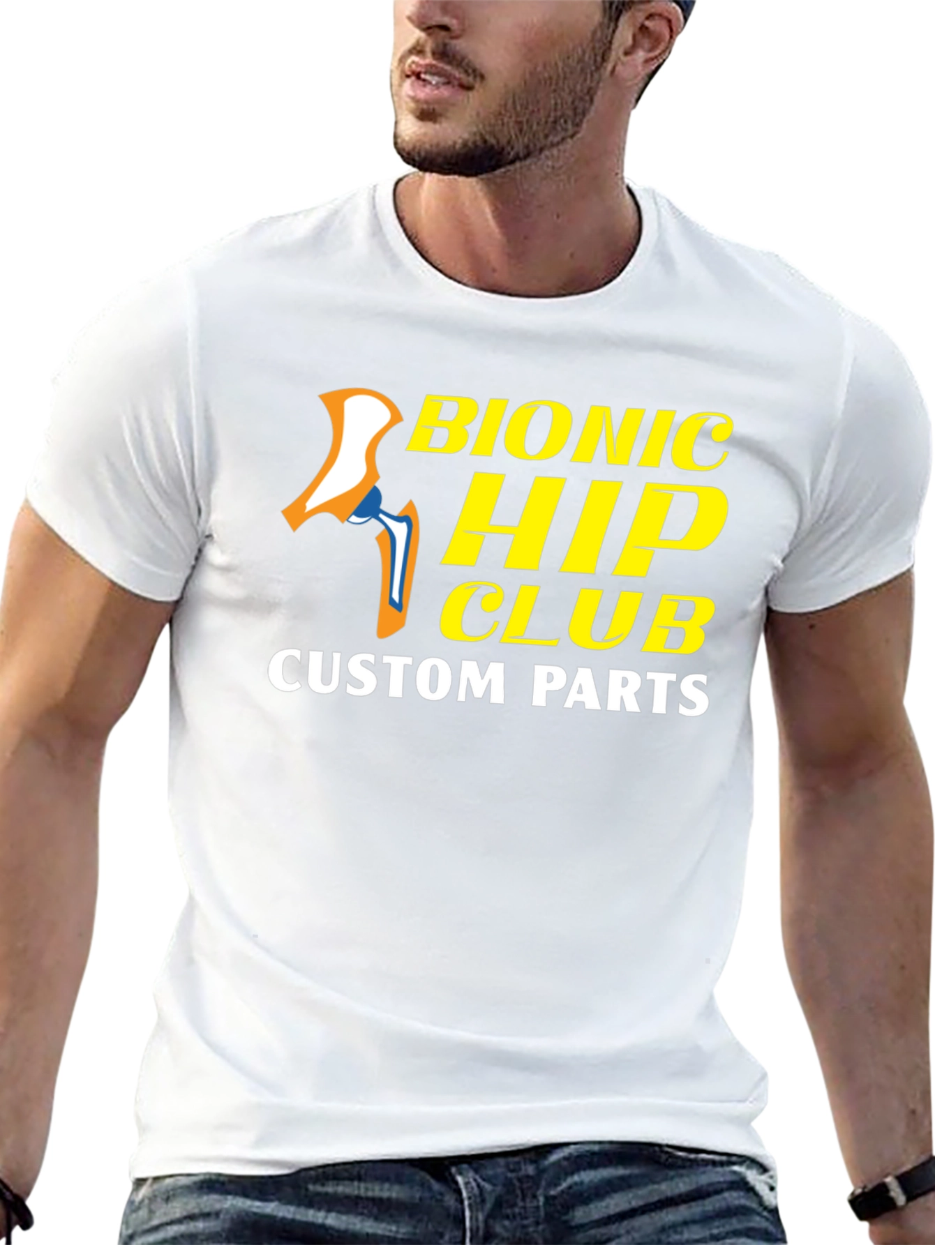 Bionic Hip Club Custom Parts T-Shirt