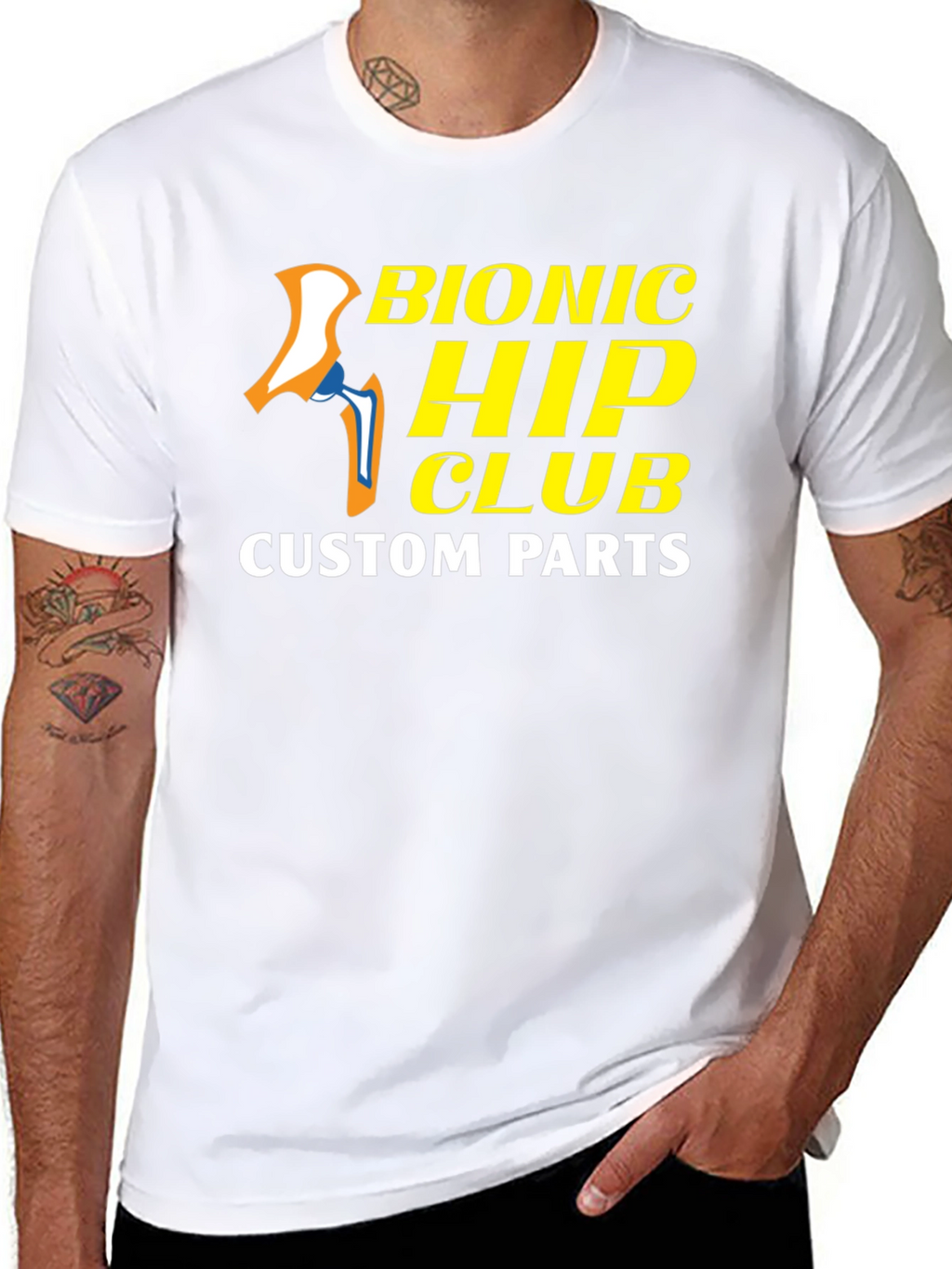 Bionic Hip Club Custom Parts T-Shirt