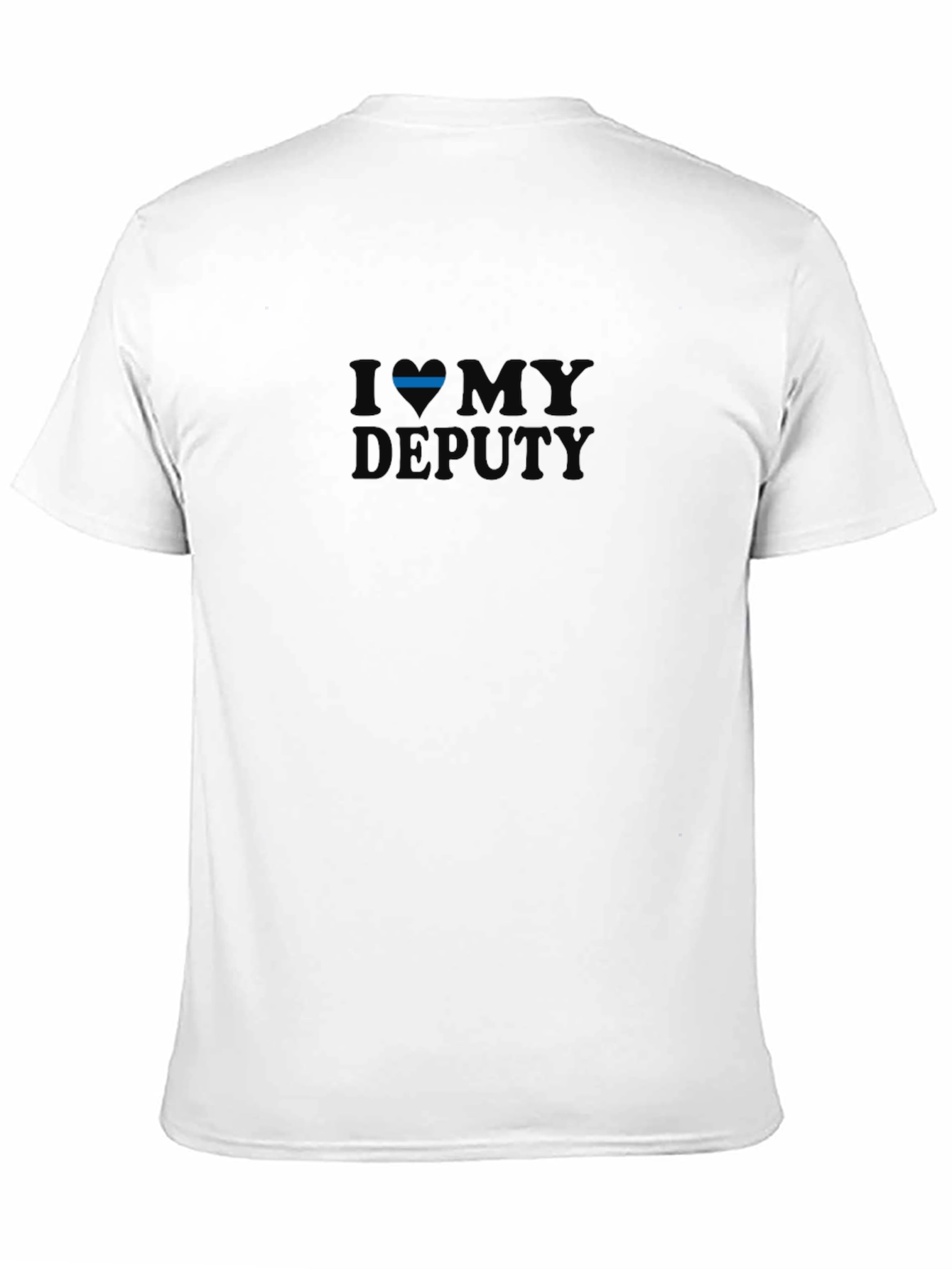 I Heart My Deputy T-Shirt Police Support