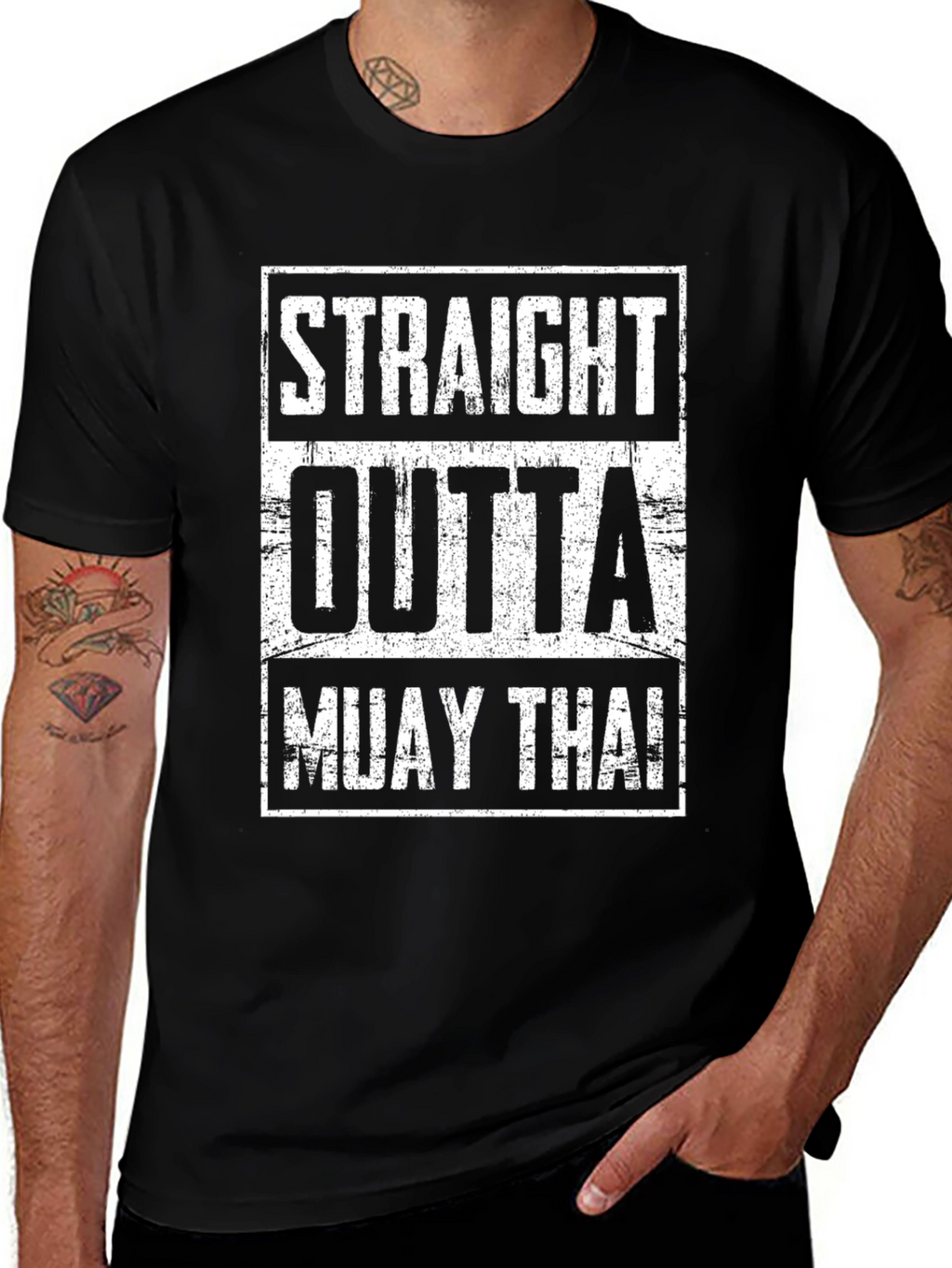 Straight Outta Muay Thai T-Shirt