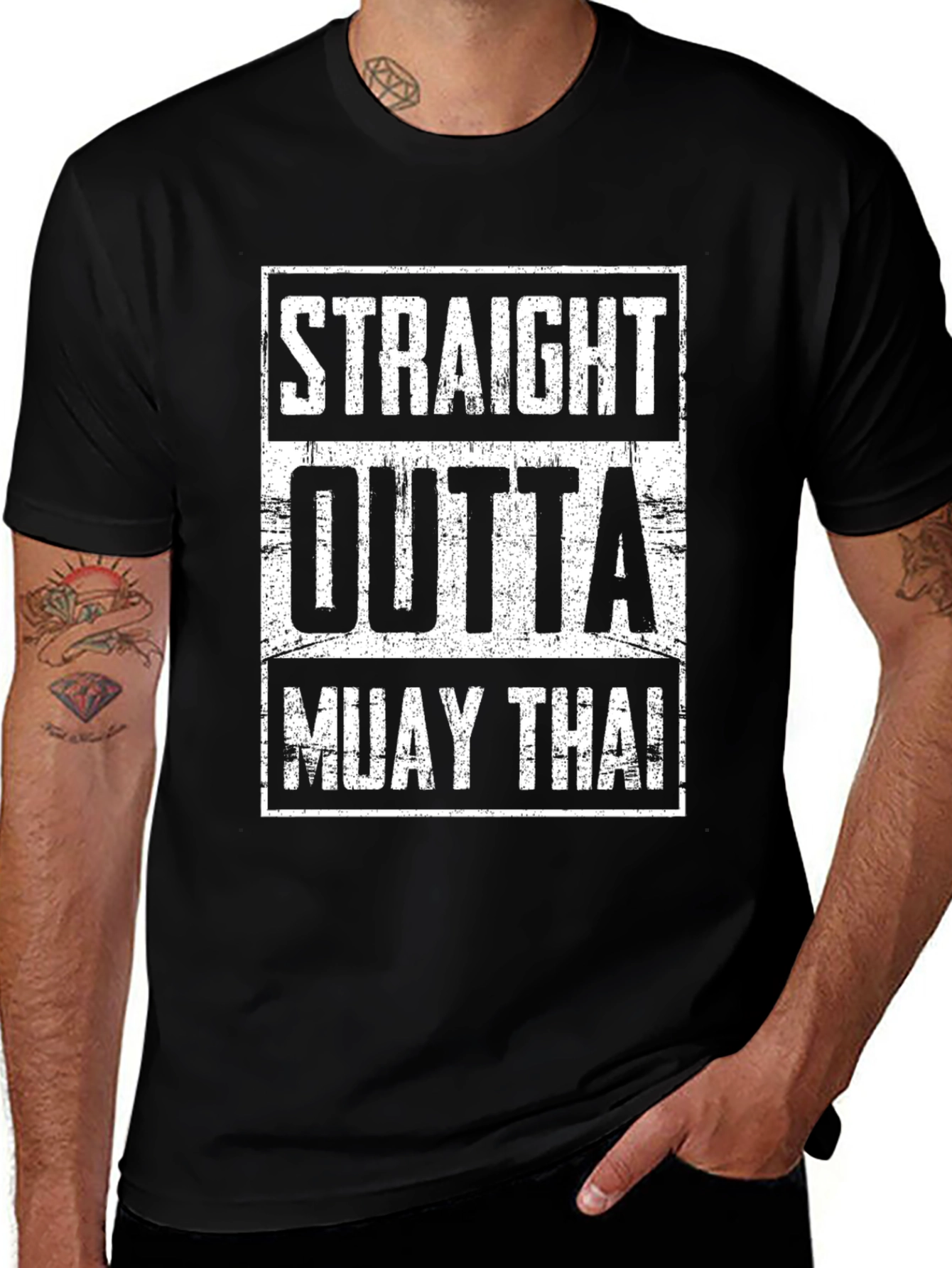 Straight Outta Muay Thai T-Shirt