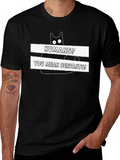 Humans? You Mean Servants! Cat Graphic T-Shirt