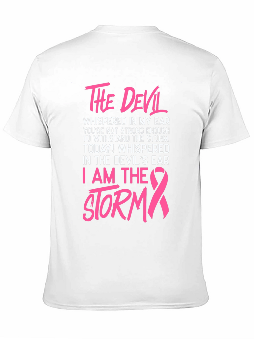 The Devil Whispered Graphic T-Shirt