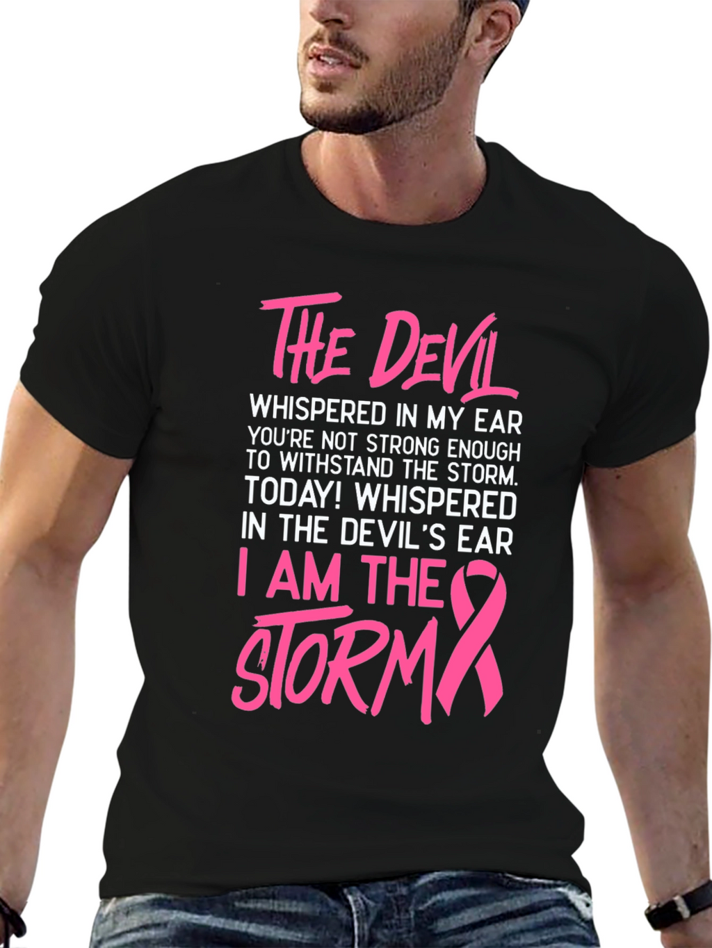 The Devil Whispered Graphic T-Shirt