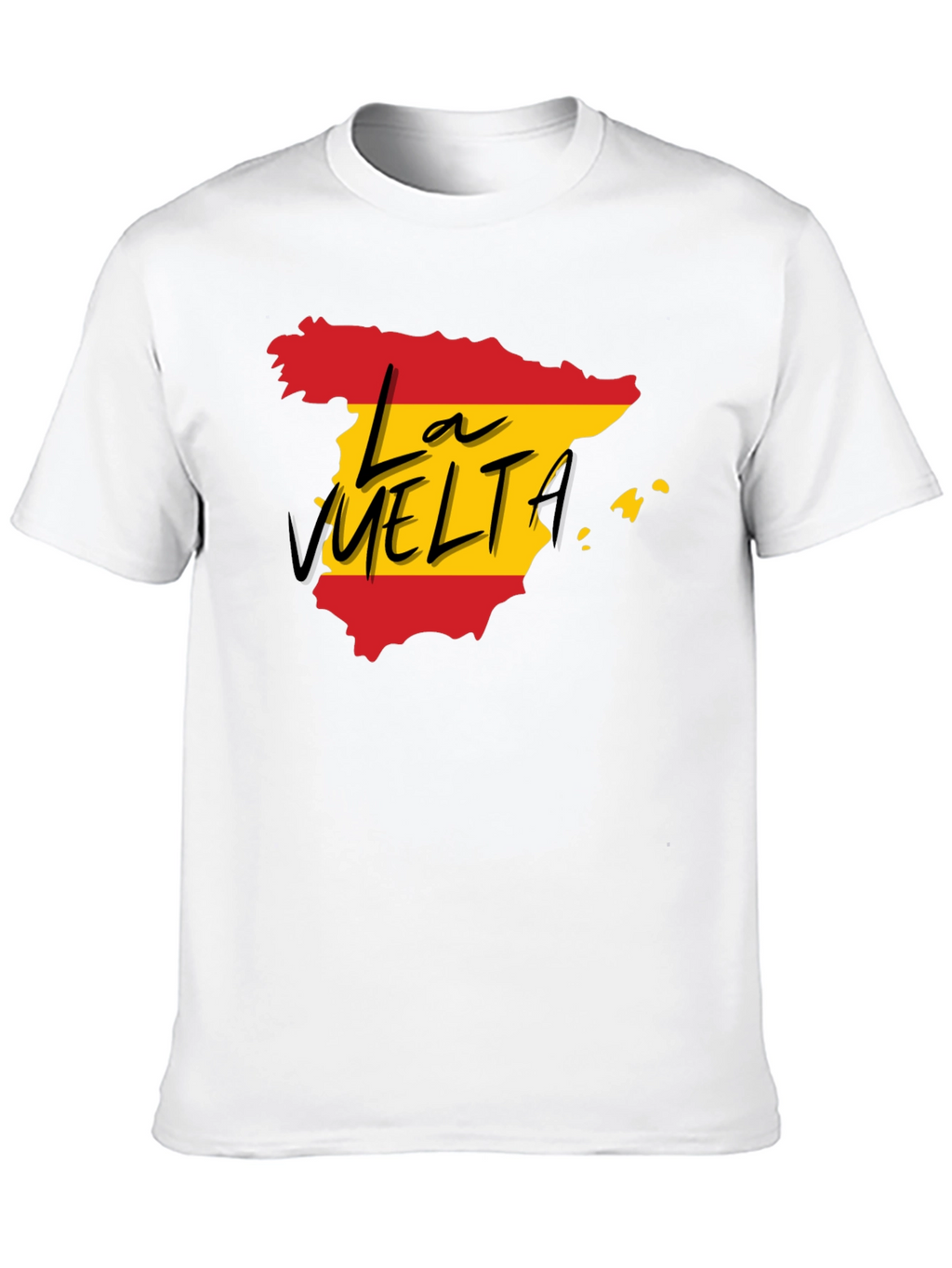 La Vuelta Spain T-Shirt - Black Cotton Tee