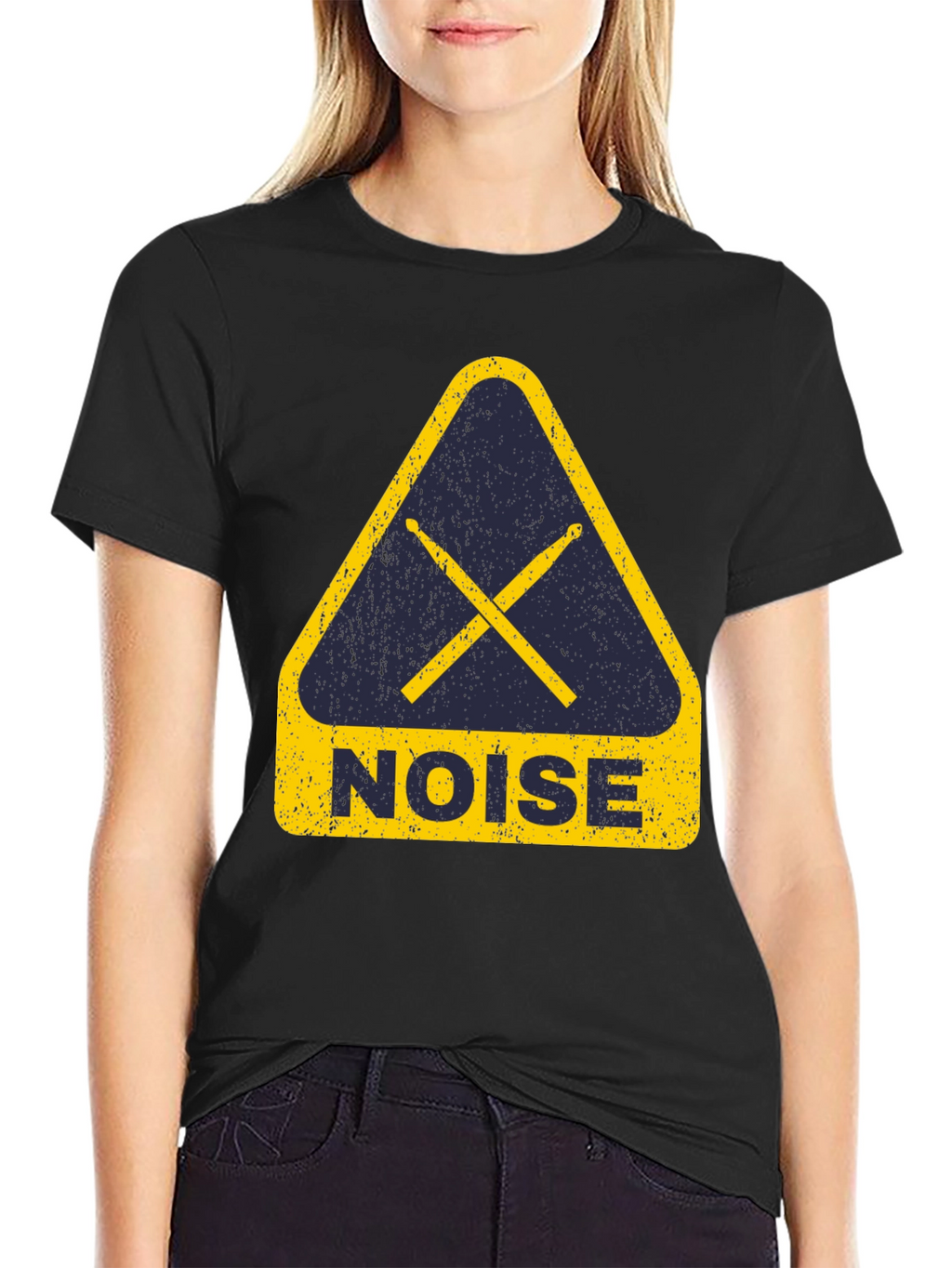 Noise Drum Sticks T-Shirt - Music Band Tee