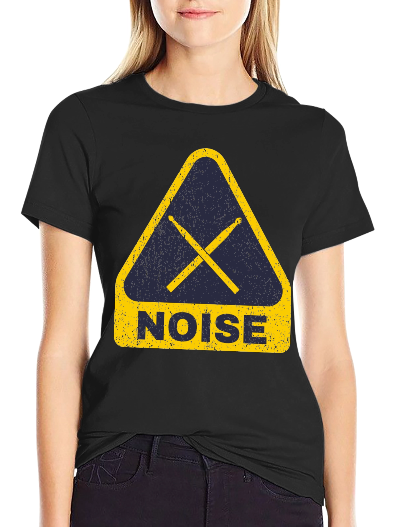 Noise Drum Sticks T-Shirt - Music Band Tee