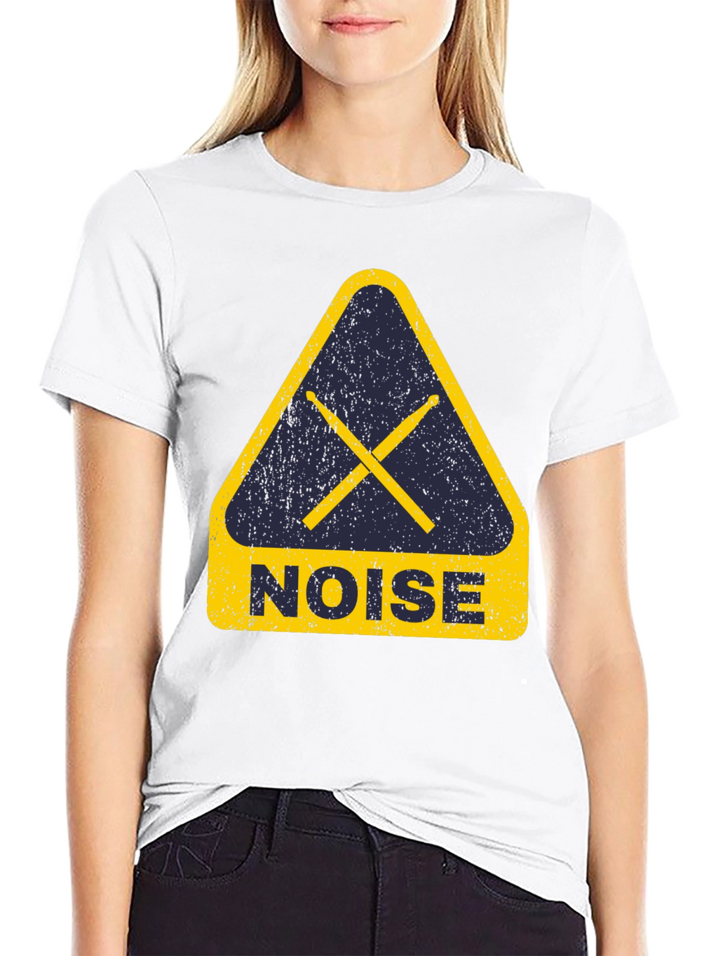 Noise Drum Sticks T-Shirt - Music Band Tee