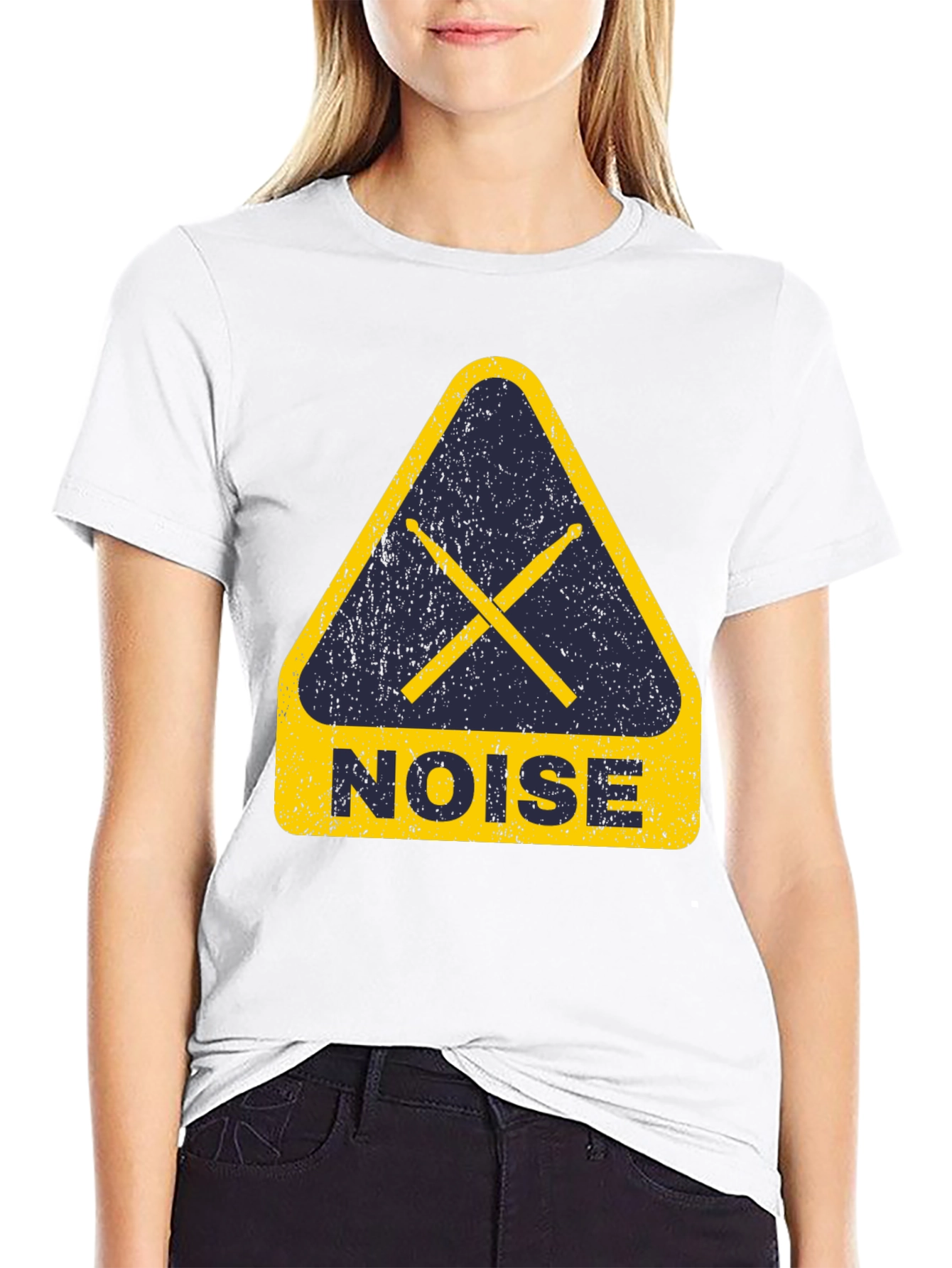 Noise Drum Sticks T-Shirt - Music Band Tee