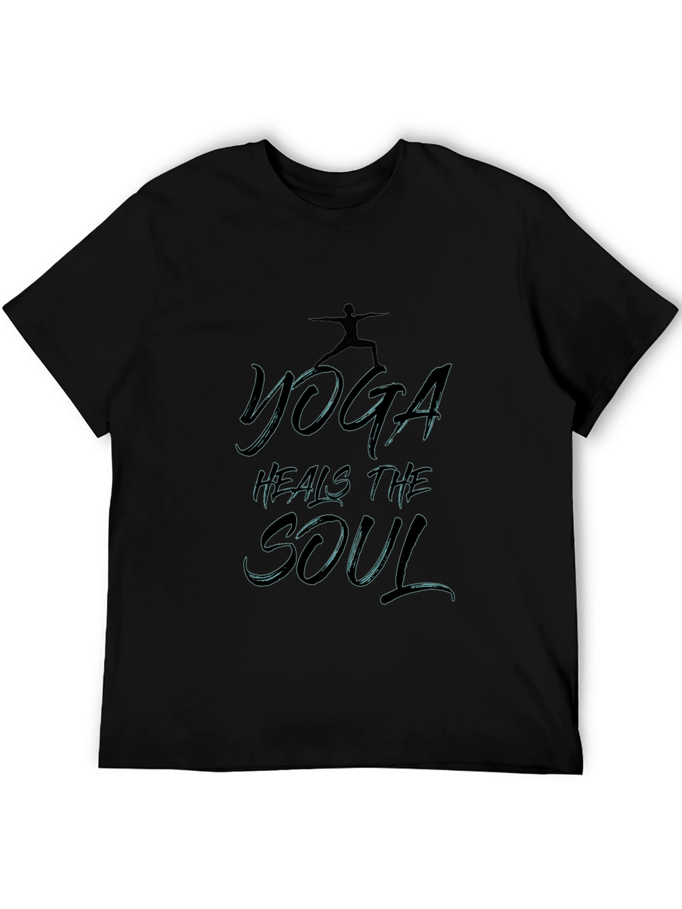 Yoga Heals the Soul Graphic Tee