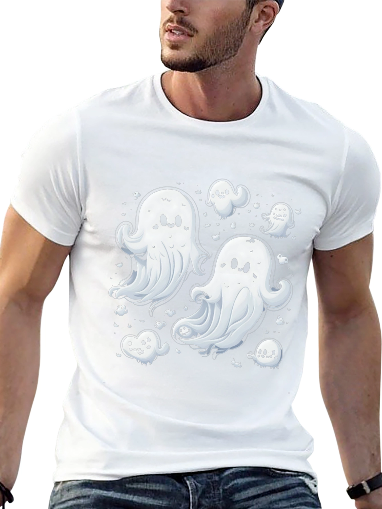 Spooky Cute Ghost T-Shirt