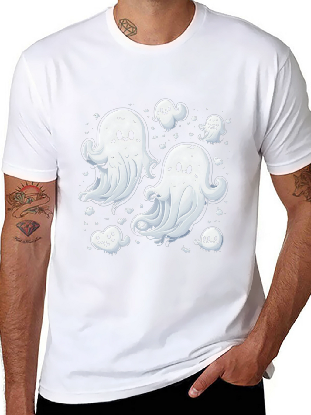 Spooky Cute Ghost T-Shirt