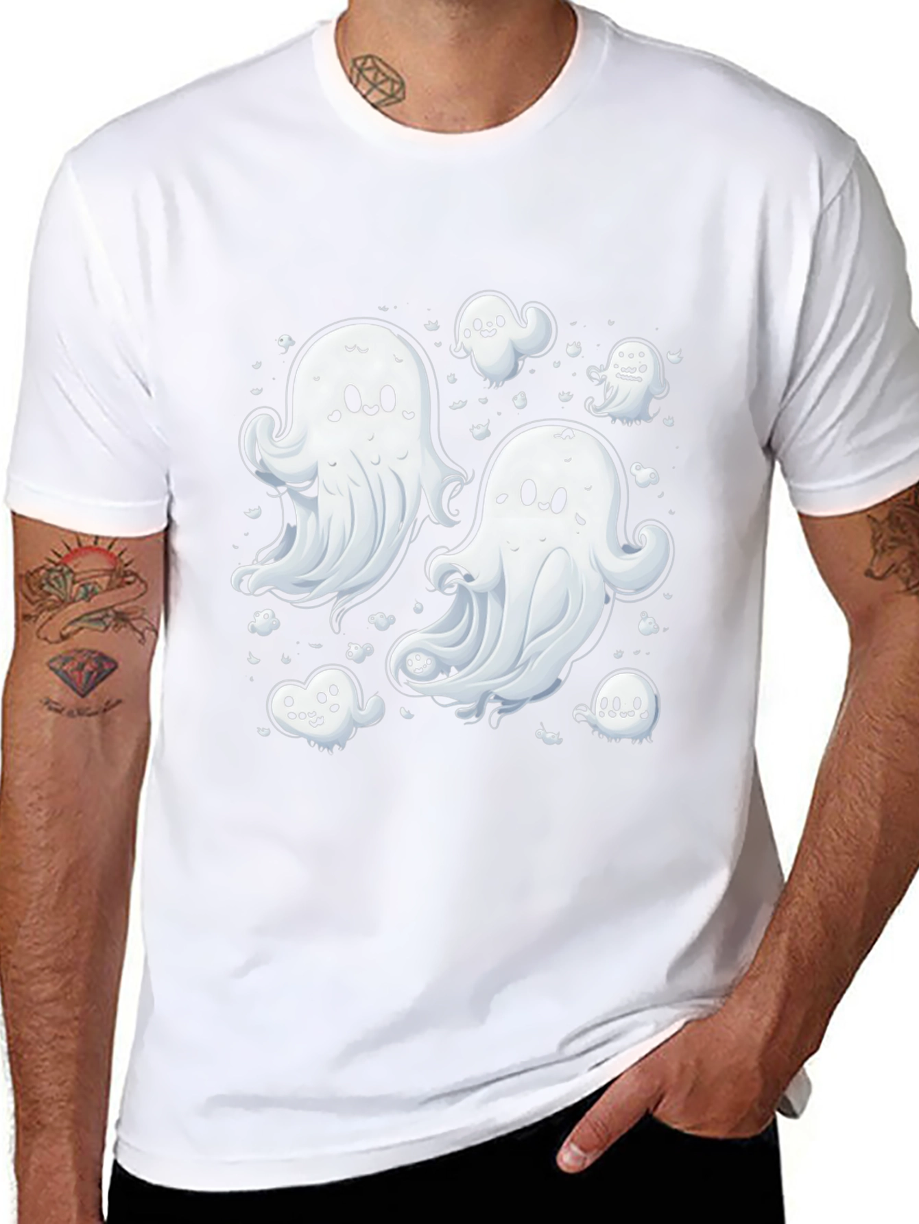 Spooky Cute Ghost T-Shirt