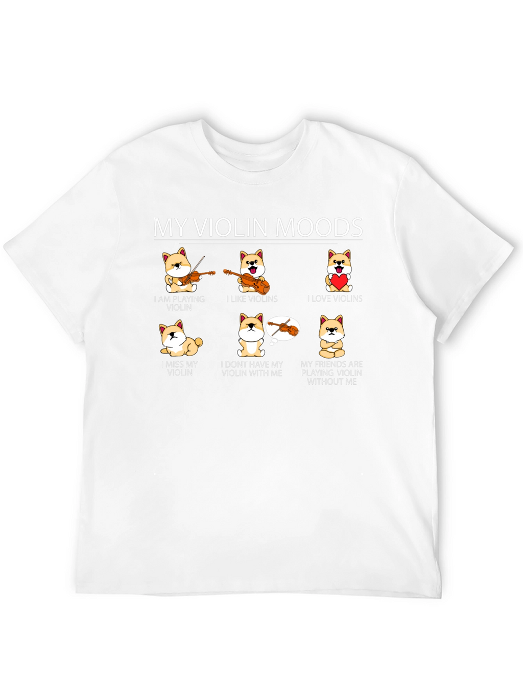 My Violin Moods Graphic Tee