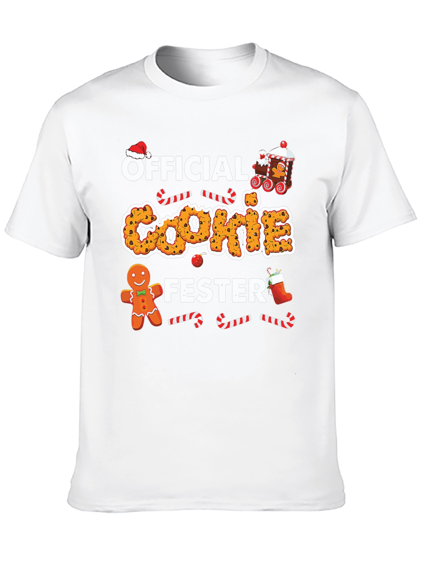 Official Cookie Tester Black Christmas T-Shirt
