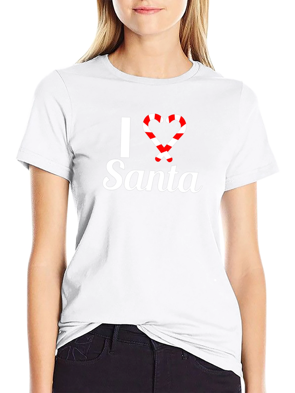 I Love Santa Holiday T-Shirt