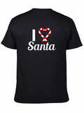 I Love Santa Holiday T-Shirt