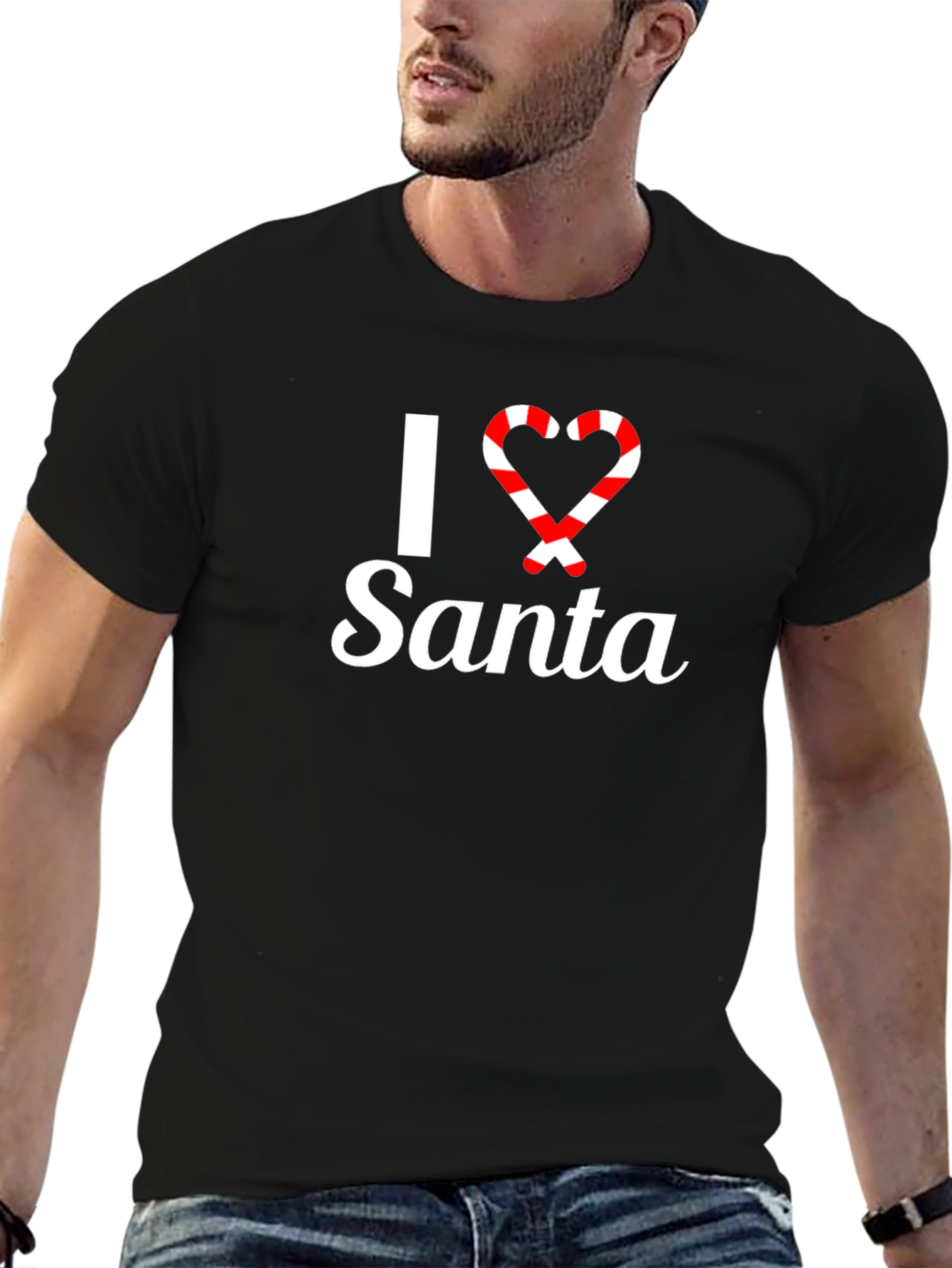 I Love Santa Holiday T-Shirt