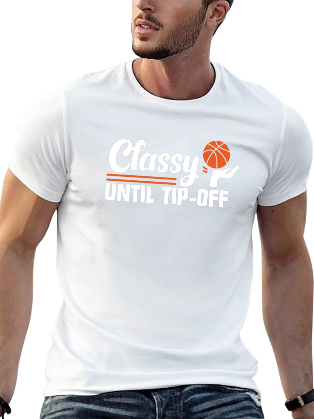 Classy Until Tip-Off Black T-Shirt