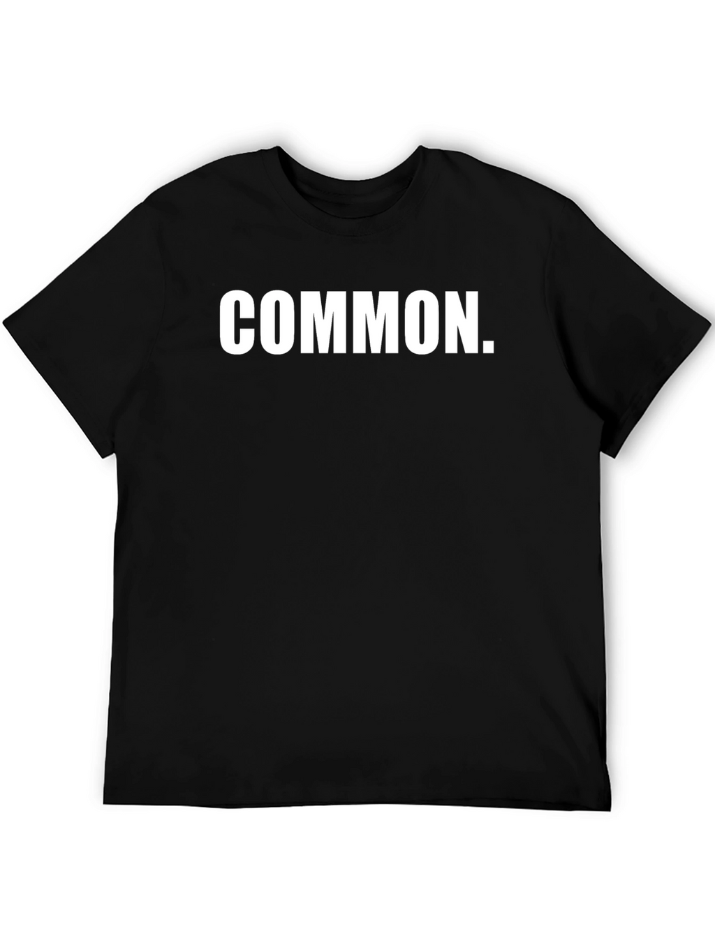 COMMON. Graphic T-Shirt - Classic Black Tee