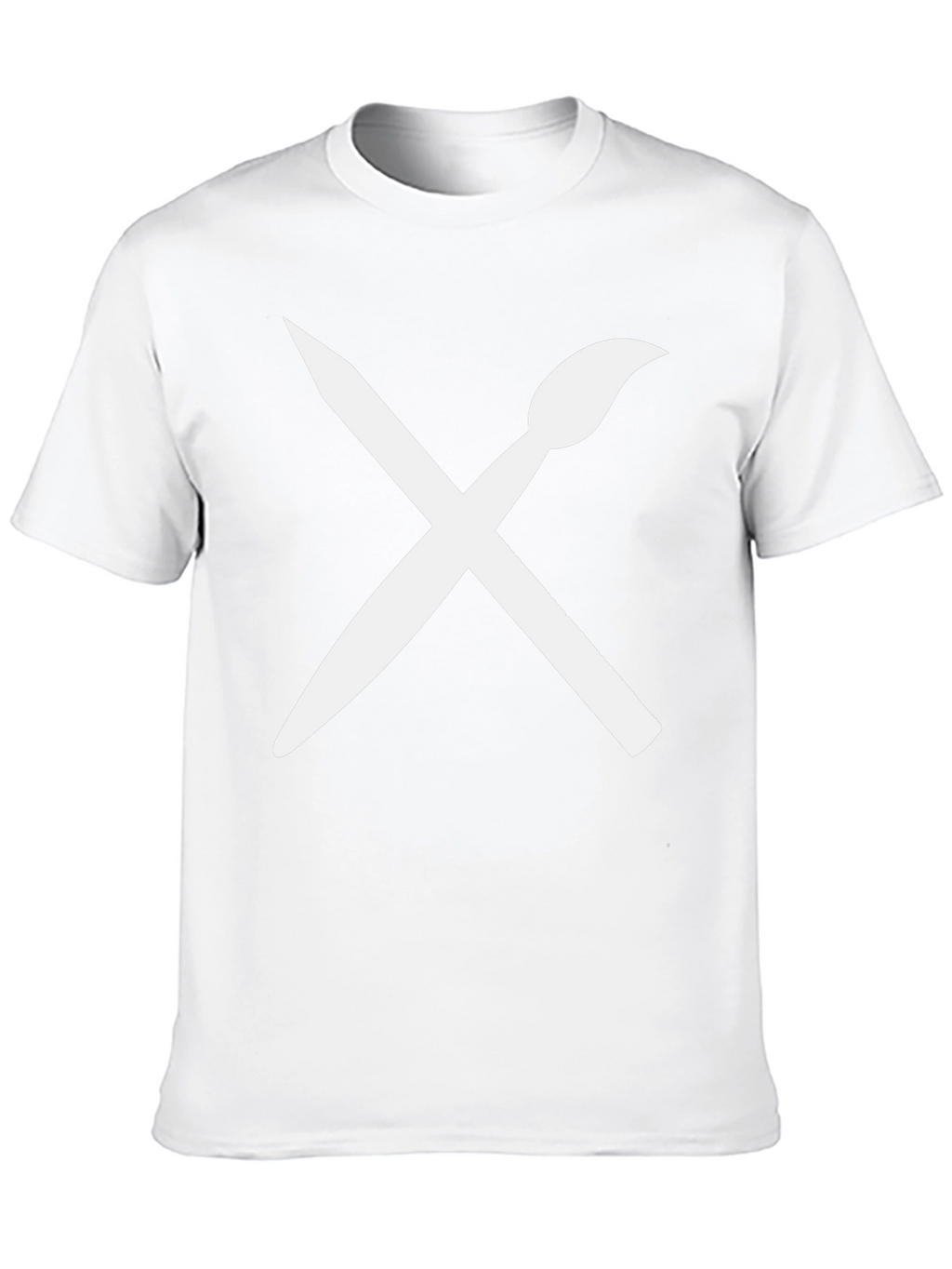Artists Tee: Brush & Pencil Graphic T-Shirt