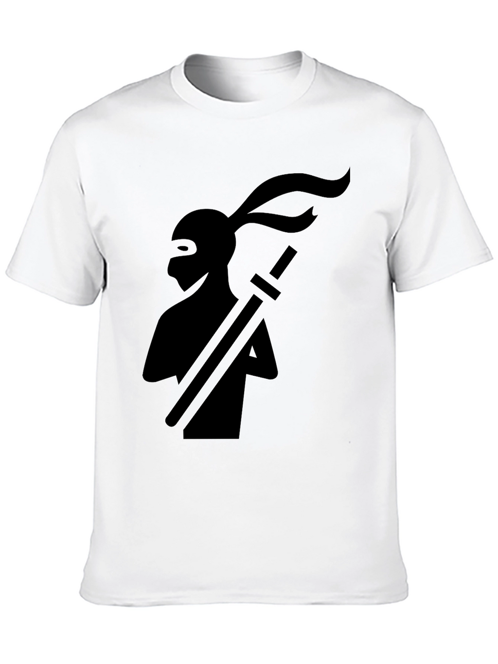 Stealth Ninja Graphic Tee - Black