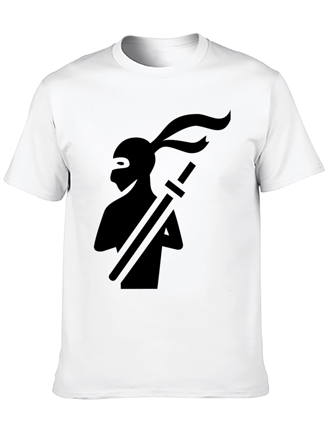 Stealth Ninja Graphic Tee - Black