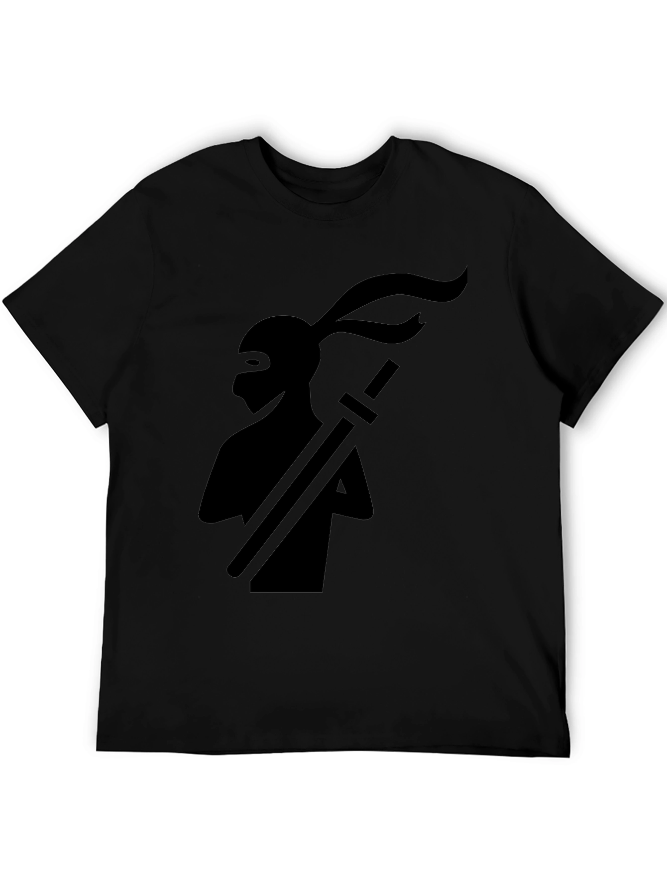 Stealth Ninja Graphic Tee - Black