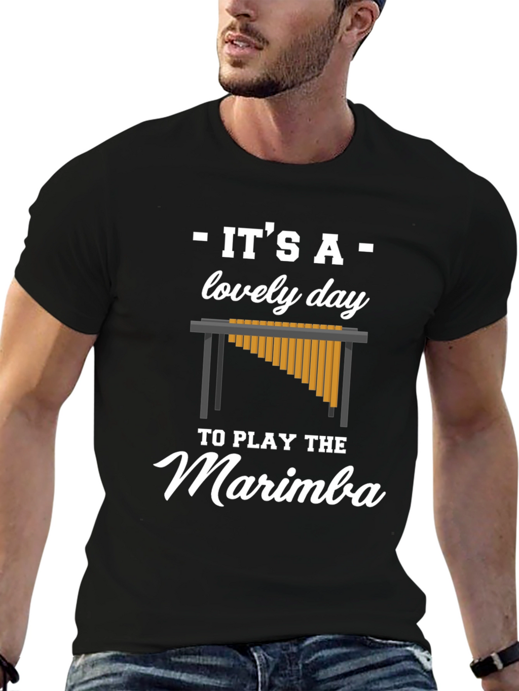 Its a Lovely Day to Play the Marimba T-Shirt
