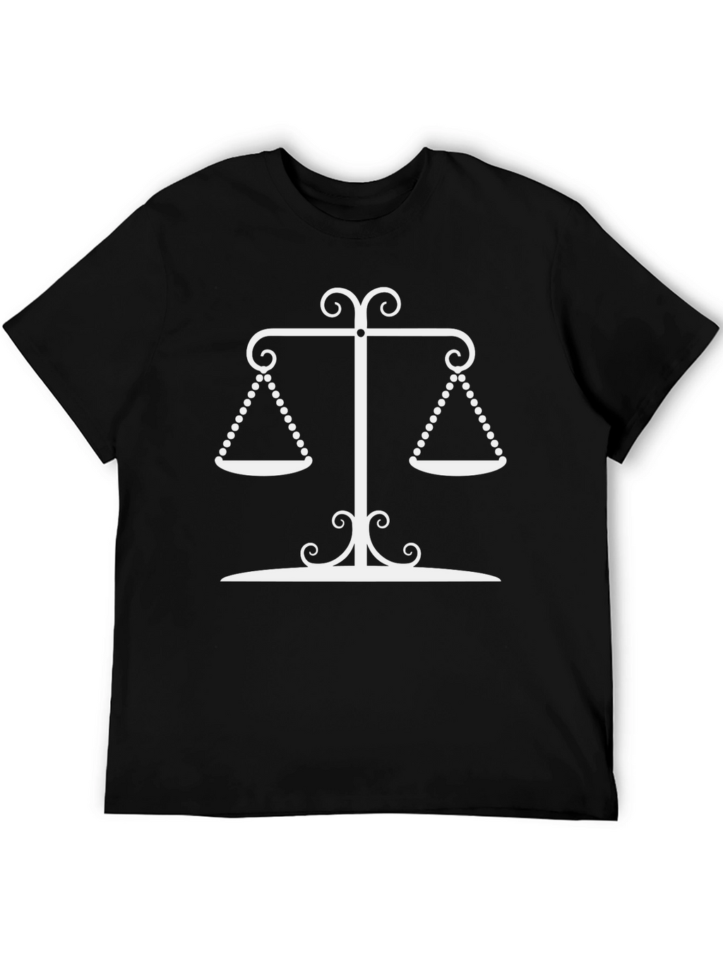 Scales of Justice Graphic Tee - Balance & Law