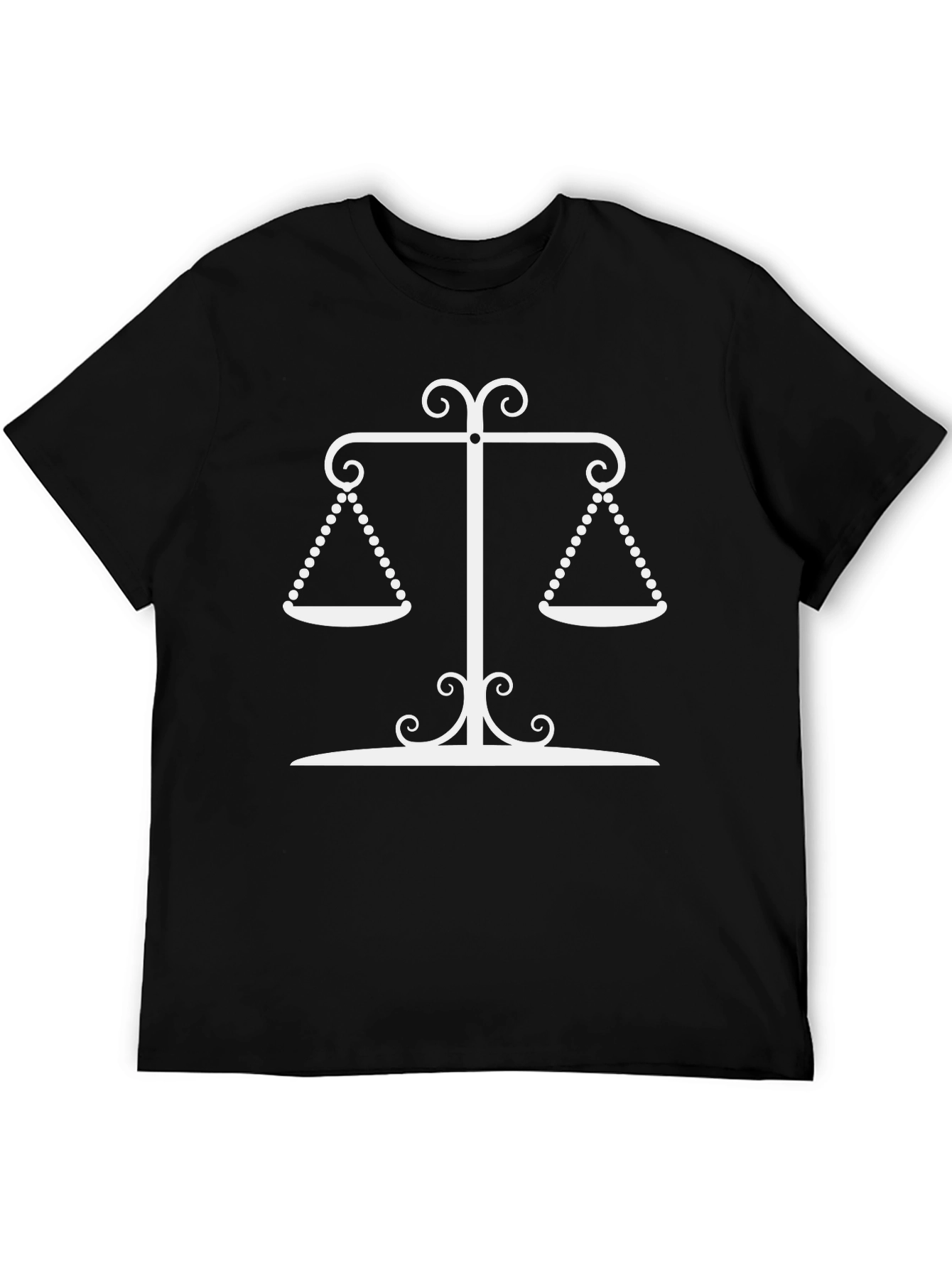 Scales of Justice Graphic Tee - Balance & Law