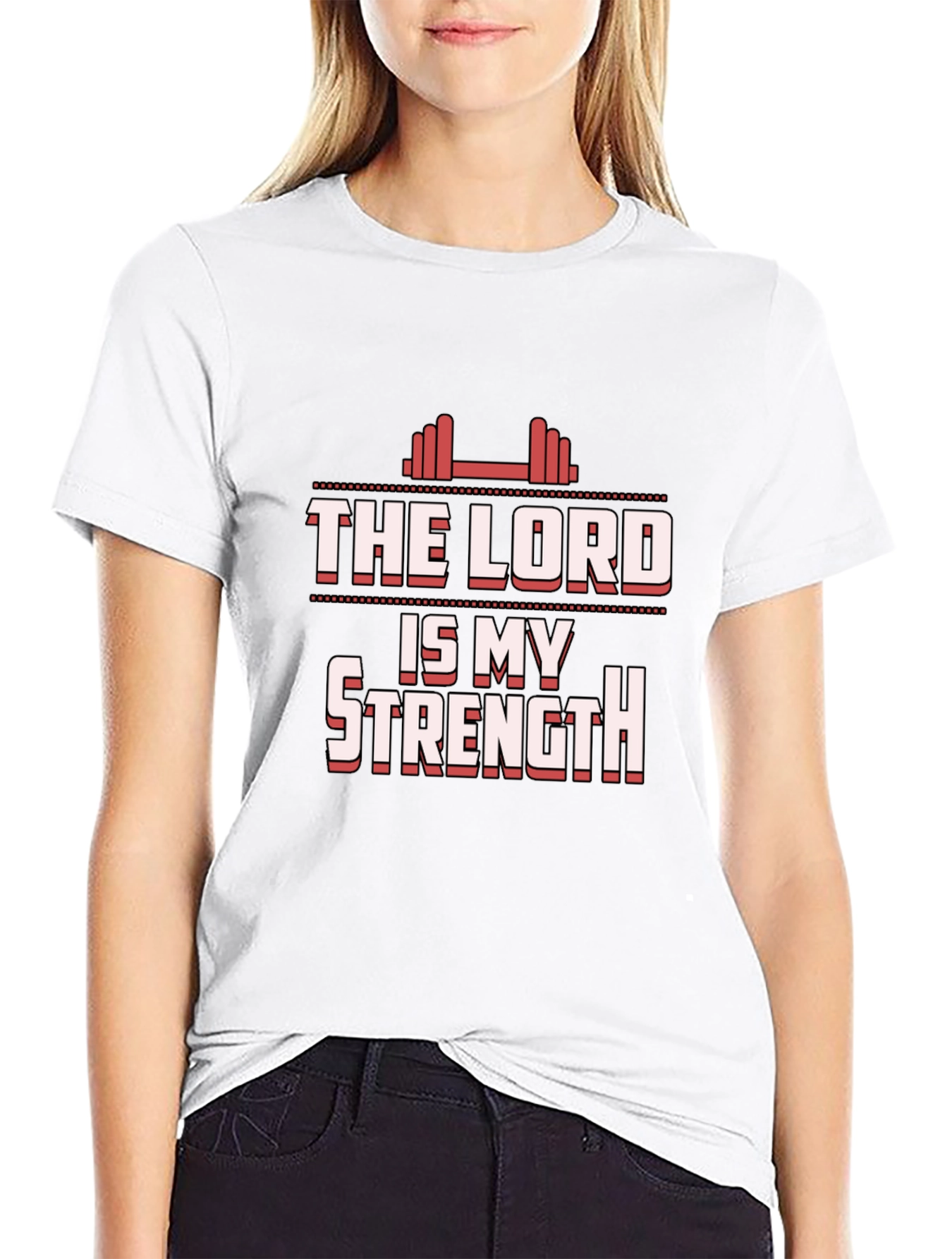 The Lord is My Strength Graphic Tee