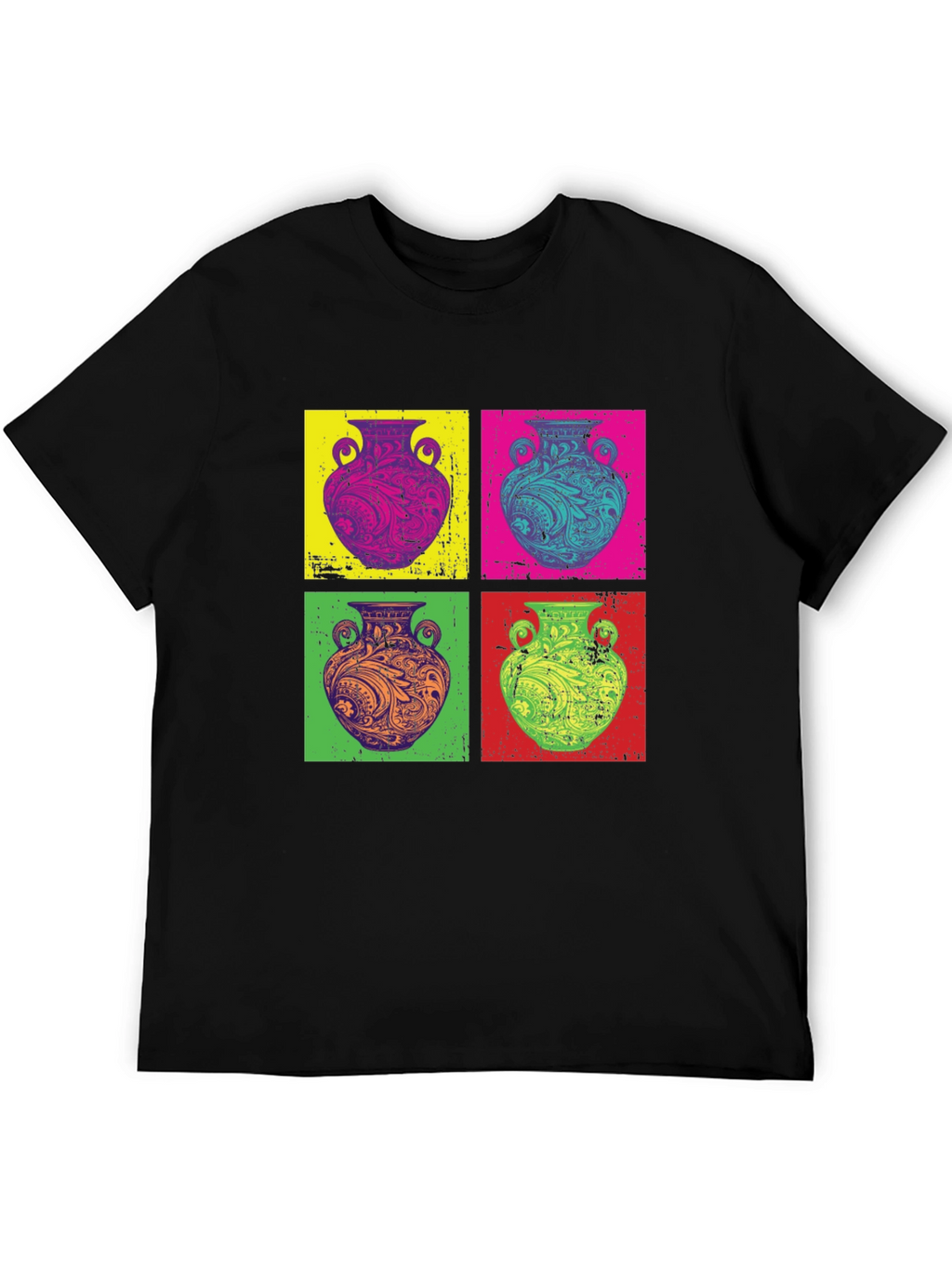 Pop Art Vase Graphic T-Shirt