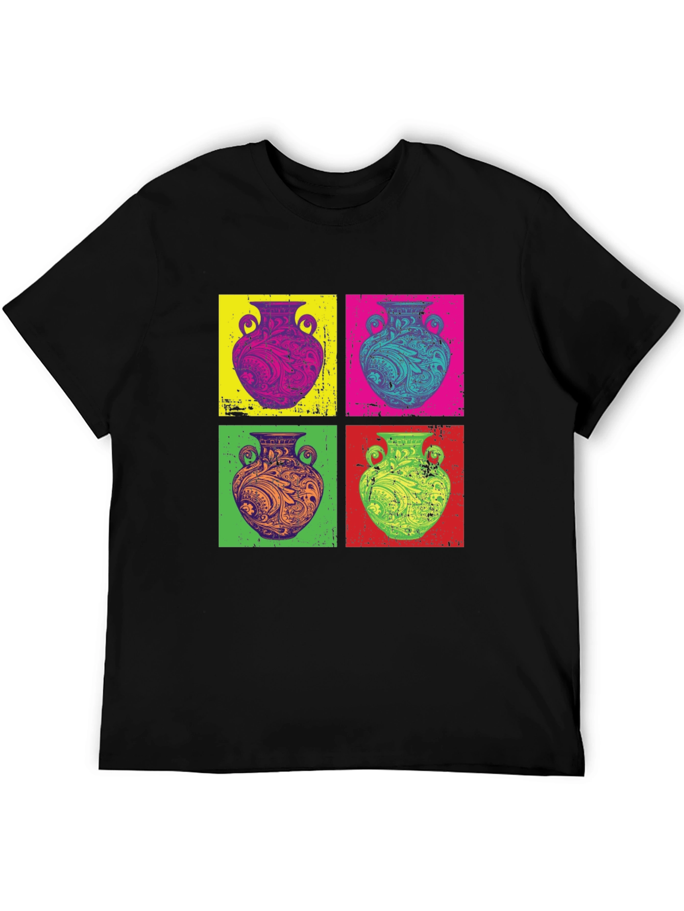 Pop Art Vase Graphic T-Shirt