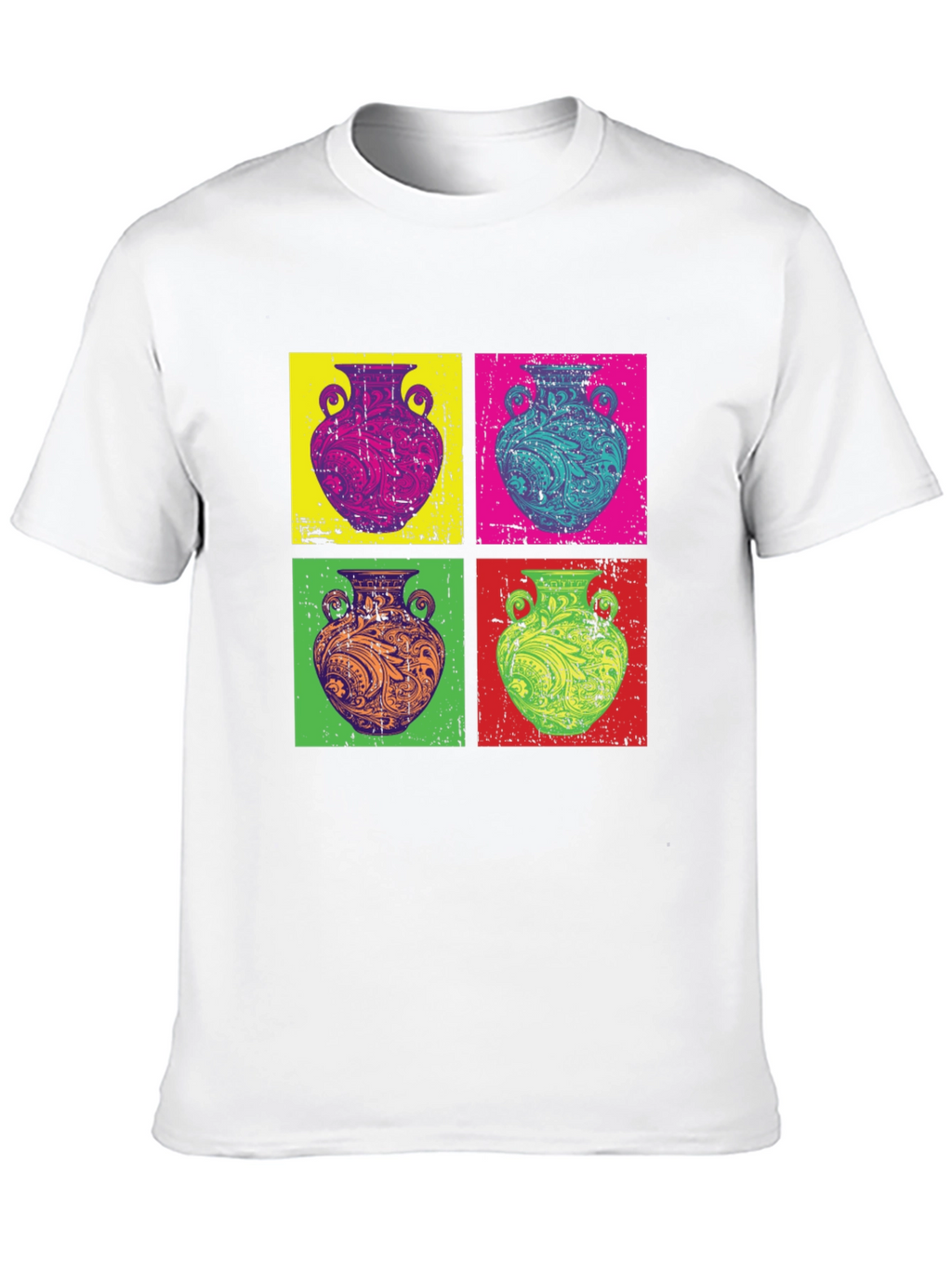Pop Art Vase Graphic T-Shirt