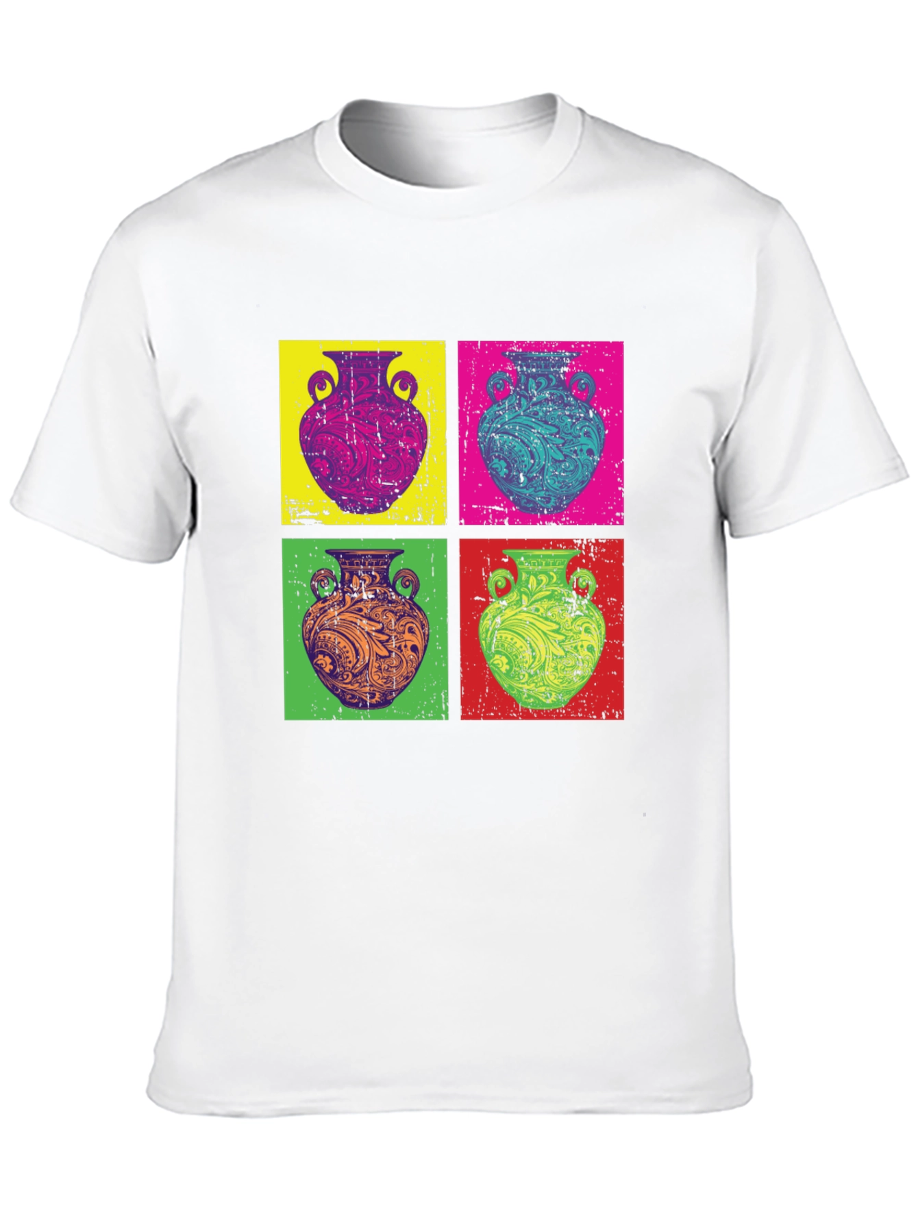 Pop Art Vase Graphic T-Shirt