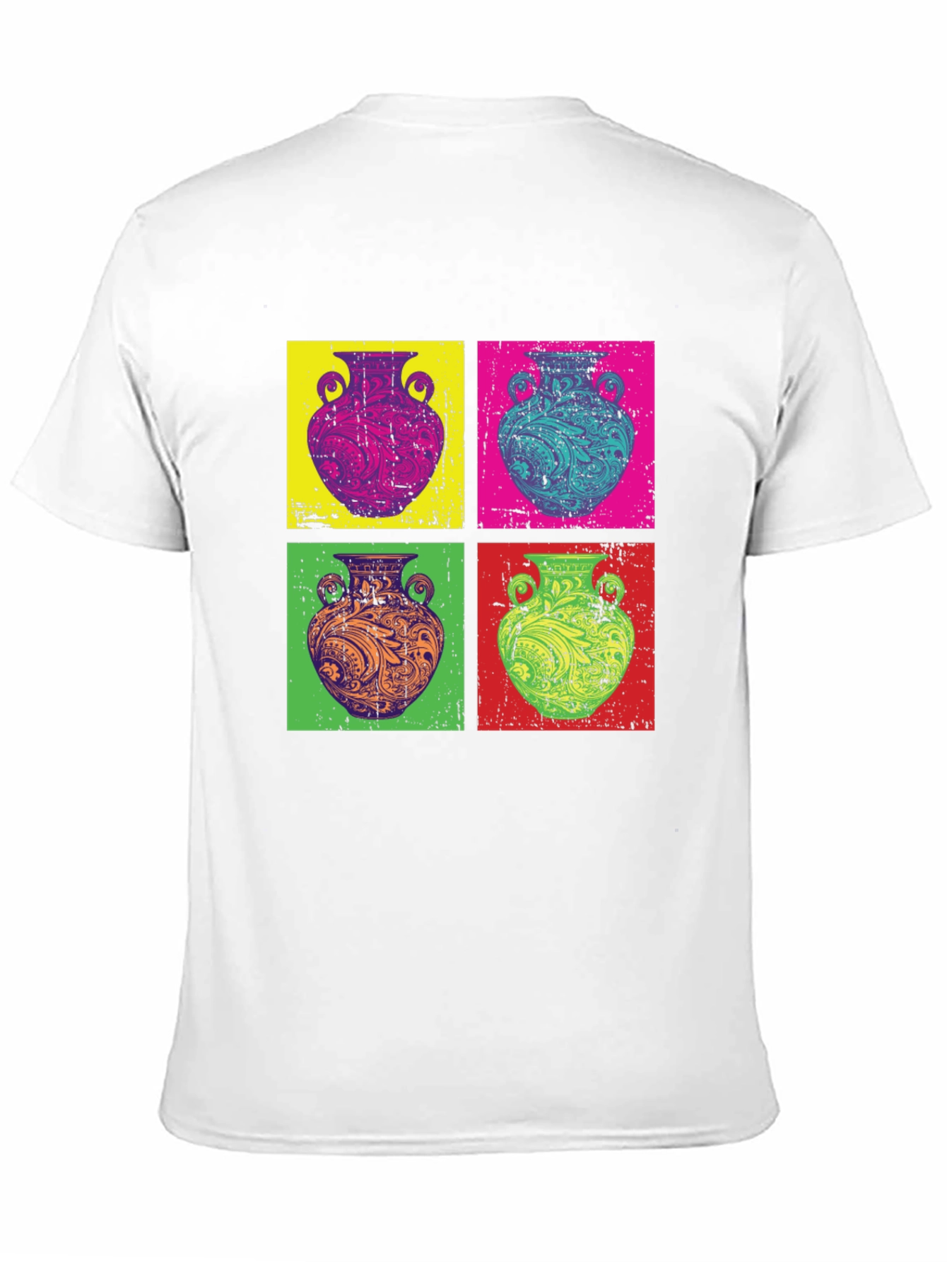 Pop Art Vase Graphic T-Shirt