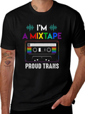 Proud Trans Mixtape T-Shirt - LGBTQ+ Pride Tee