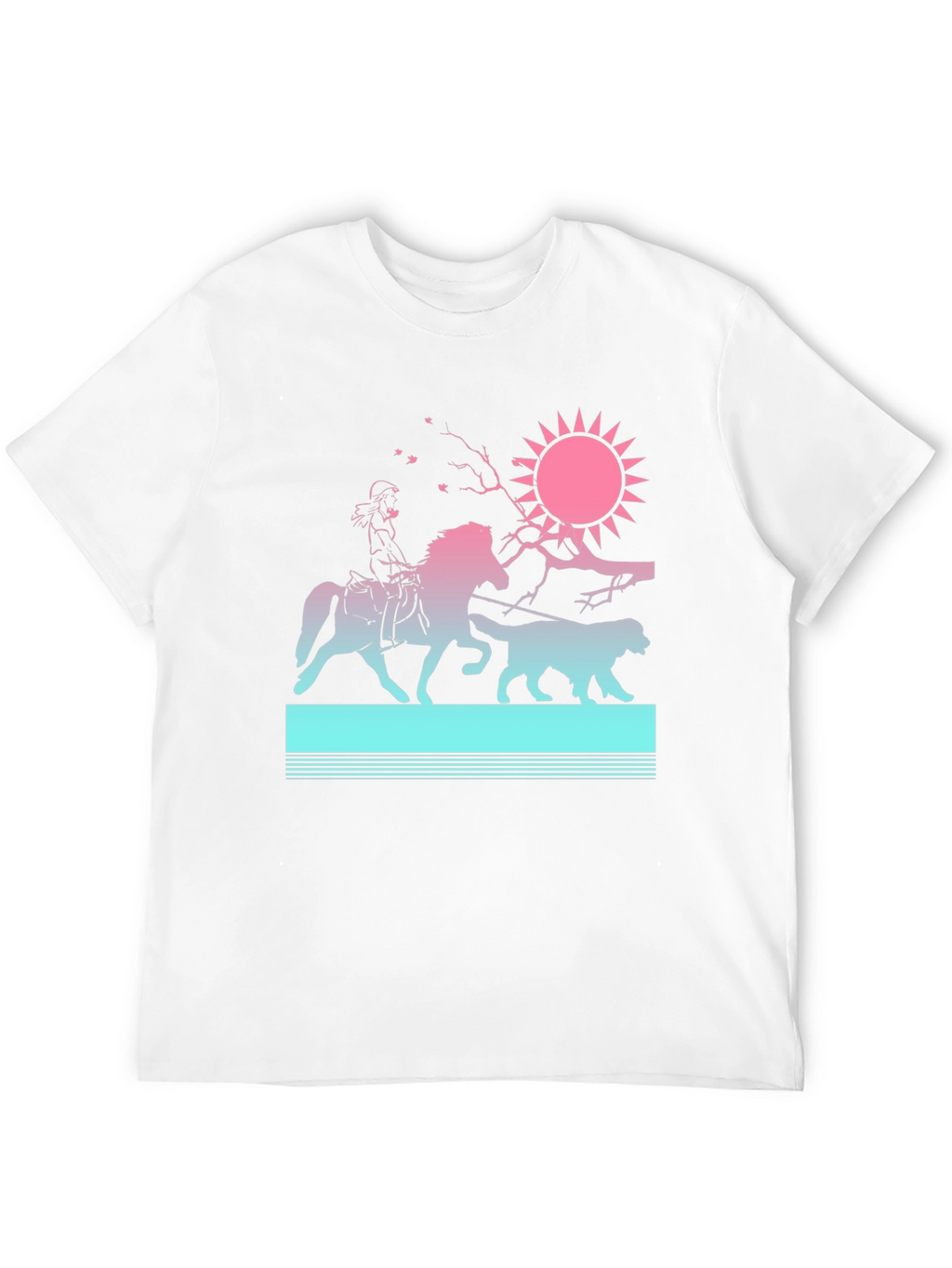 Retro Sunset Ride T-Shirt