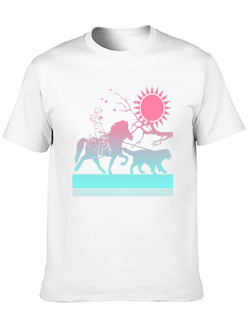 Retro Sunset Ride T-Shirt
