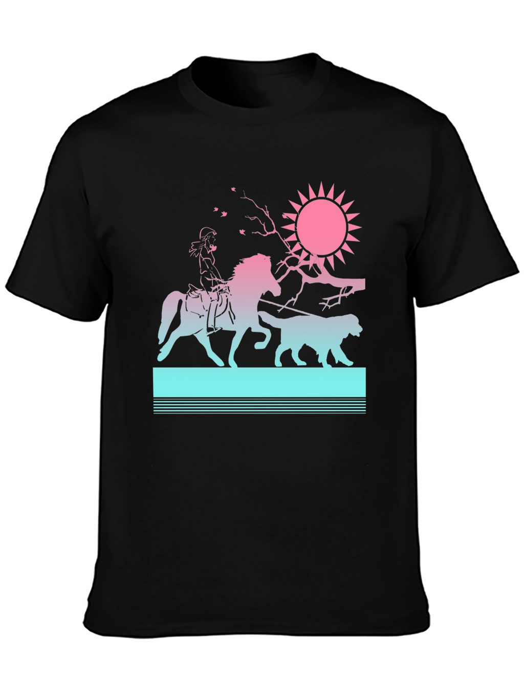 Retro Sunset Ride T-Shirt