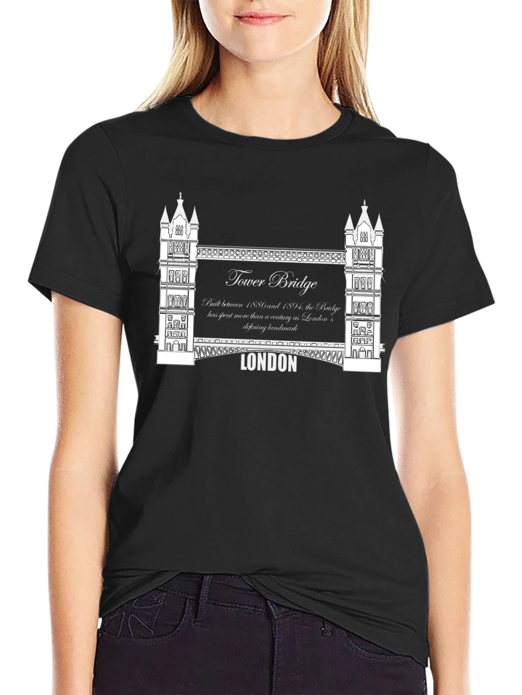 Tower Bridge London Graphic T-Shirt