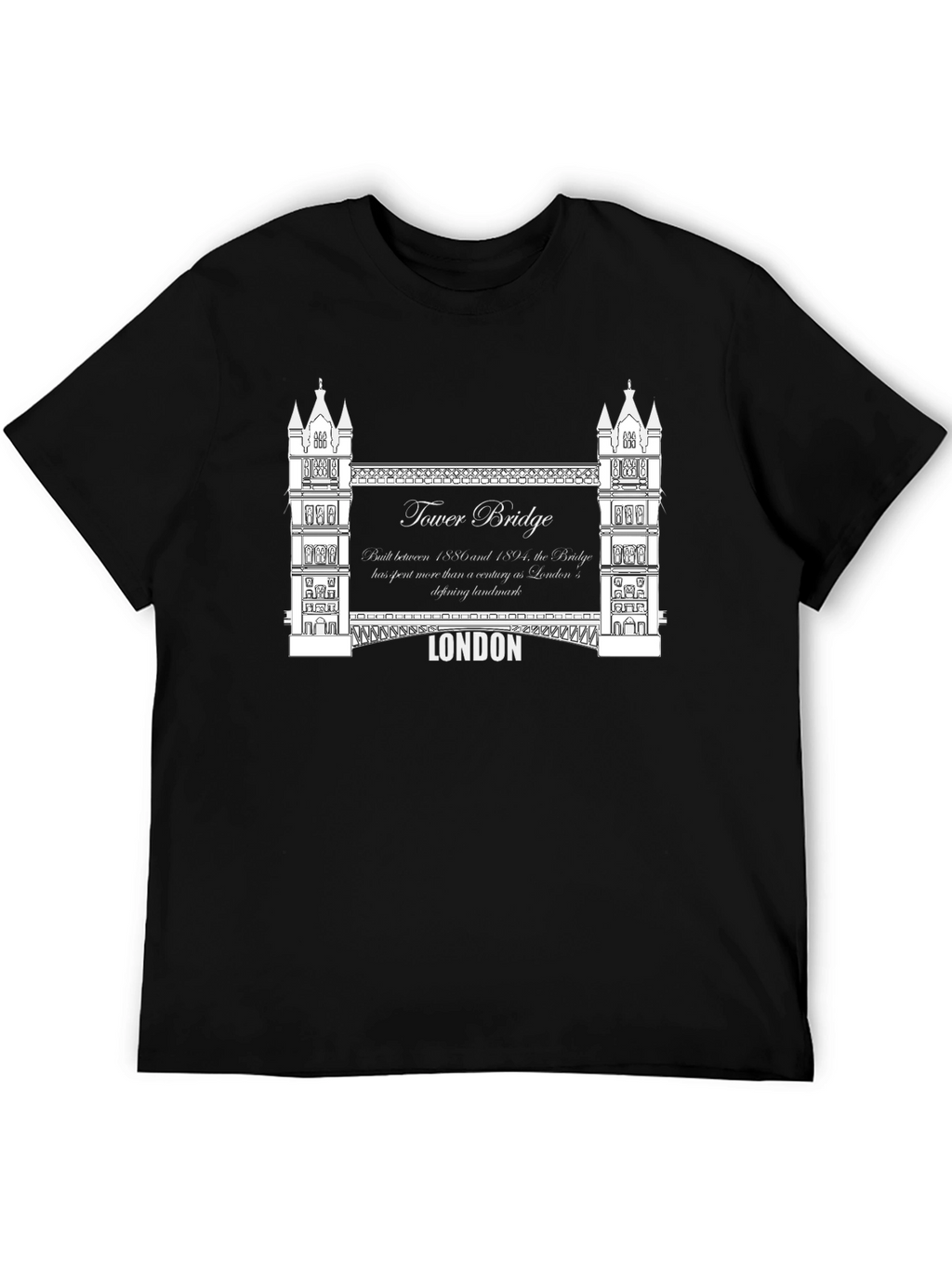 Tower Bridge London Graphic T-Shirt