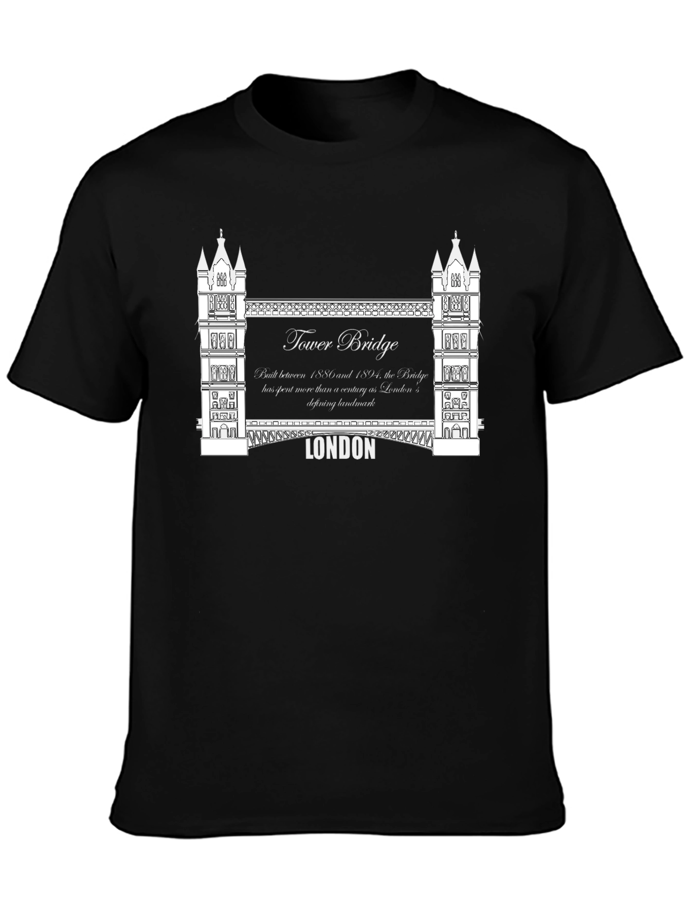 Tower Bridge London Graphic T-Shirt