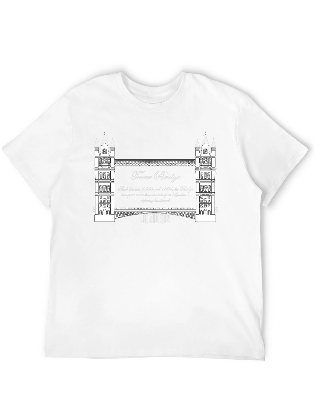 Tower Bridge London Graphic T-Shirt