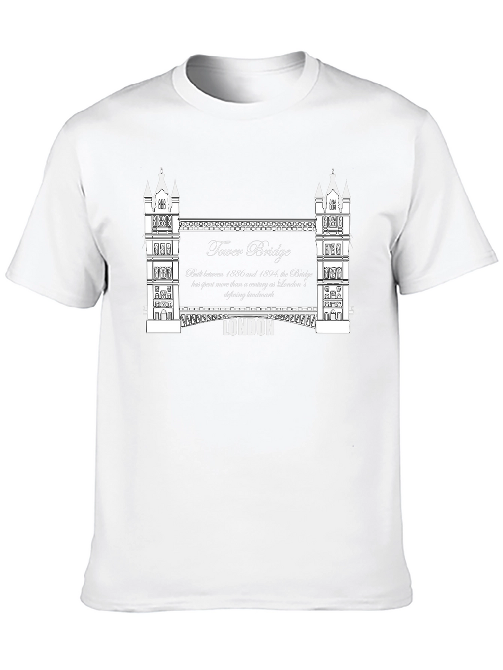 Tower Bridge London Graphic T-Shirt