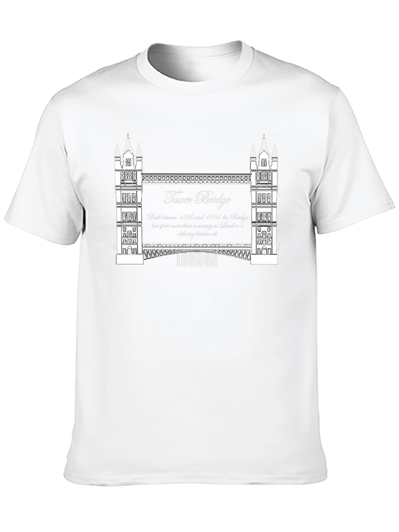 Tower Bridge London Graphic T-Shirt